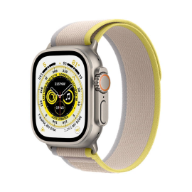 Купить Apple Watch Ultra GPS + Cellular 49mm Titanium Case with Yellow/Beige Trail Loop